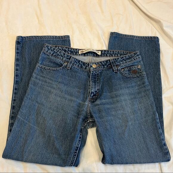 Harley Davidson Boot Cut Rider Jeans size 8 - Picture 12 of 15